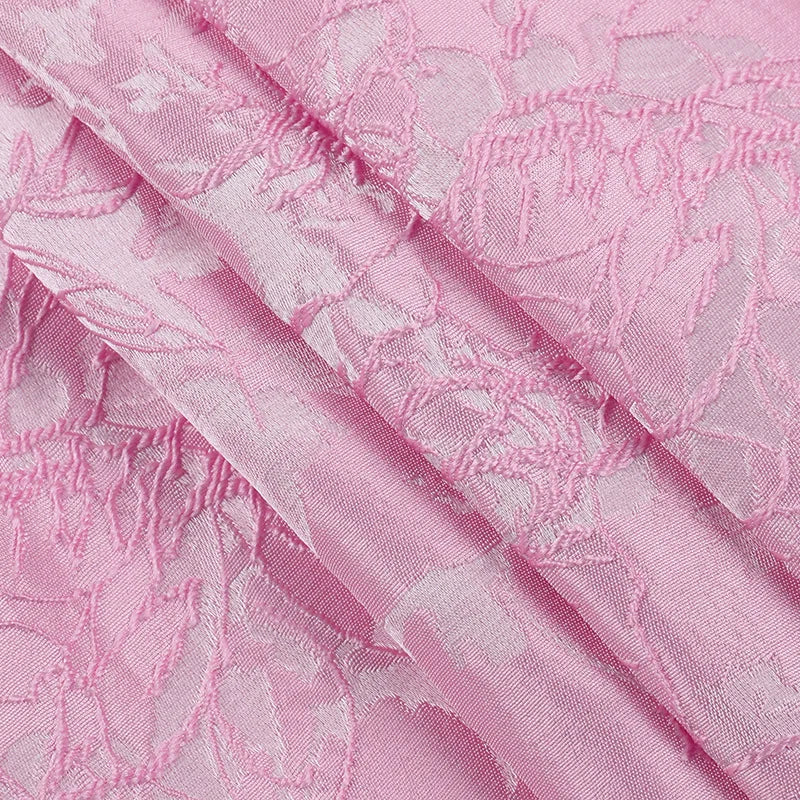 שמלת מיני בגזרת בעיטור רמת איורי פרחים ופפיון בגב - Louisa