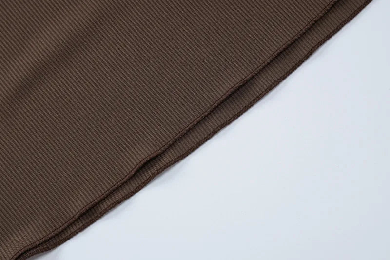 שמלת מקסי סרוגה במראה אלגנט - טולה