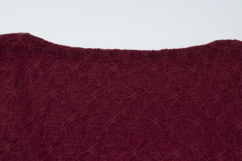 שמלת מיני תחרה מלמלה - גלינה