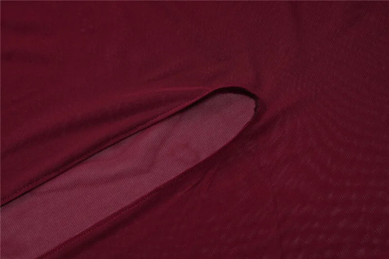 שמלת מקסי בעיצוב בגד גוף ושיפון - Kai