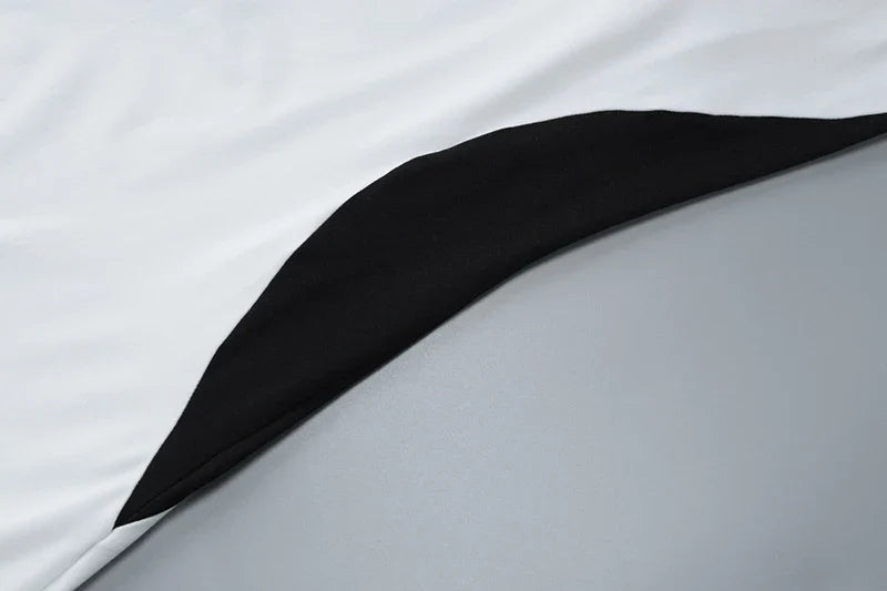 שמלת מקסי מלמלה בעיצוב שסע שרוולי פעמון - ג'ורג'יה