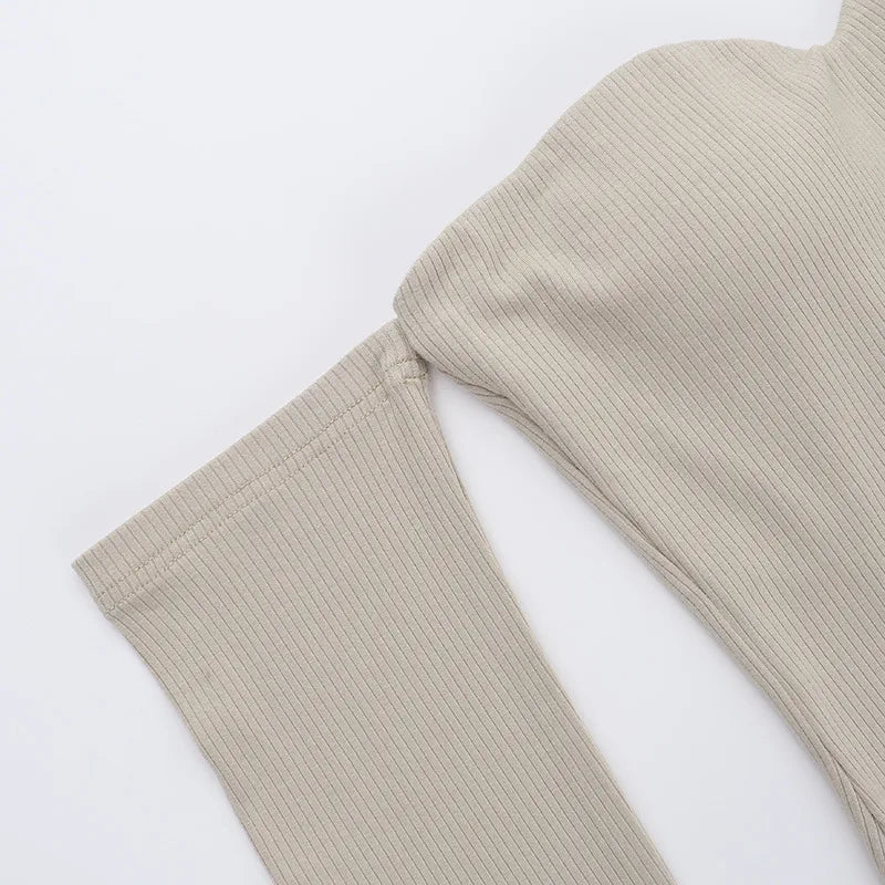 שמלת מיני צמודה כתפיים חשופות - בוני