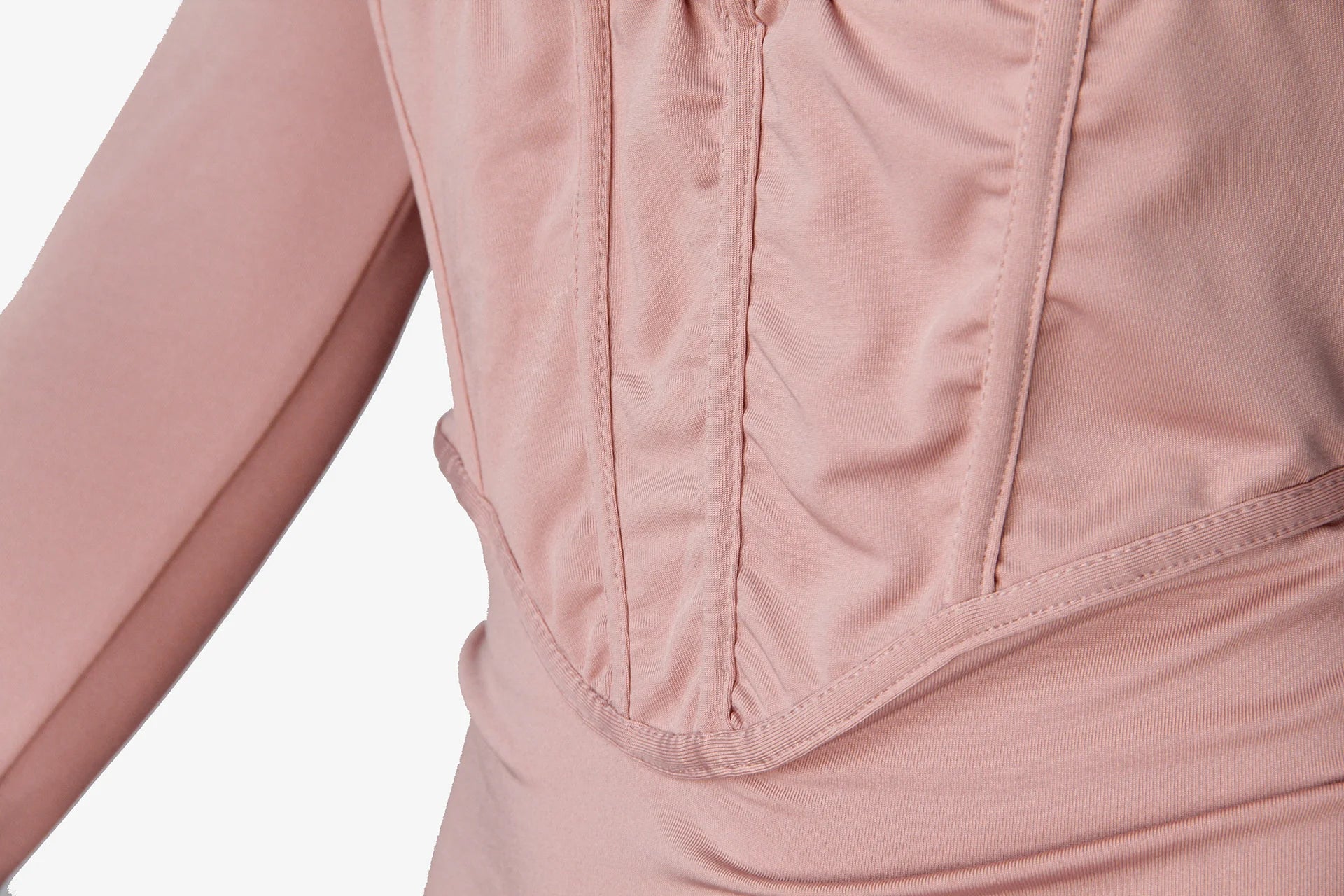 שמלת מיני כיווצים בגזרת מחוך בעיצוב קרוס ופתחים - PIA