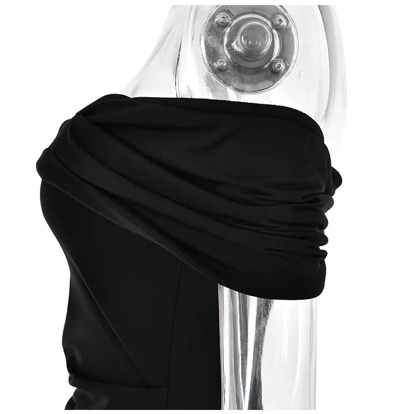 שמלת מקסי כתפיים חשופות - ג'ודי