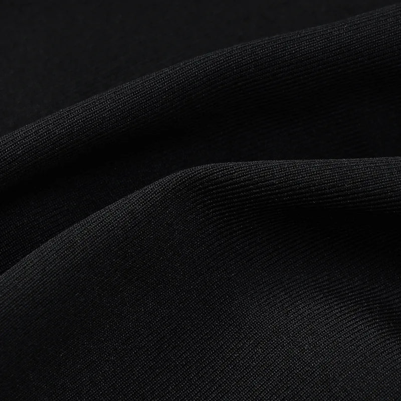 Ruffle mini dress with draped collar and flower detail - MARIELLA