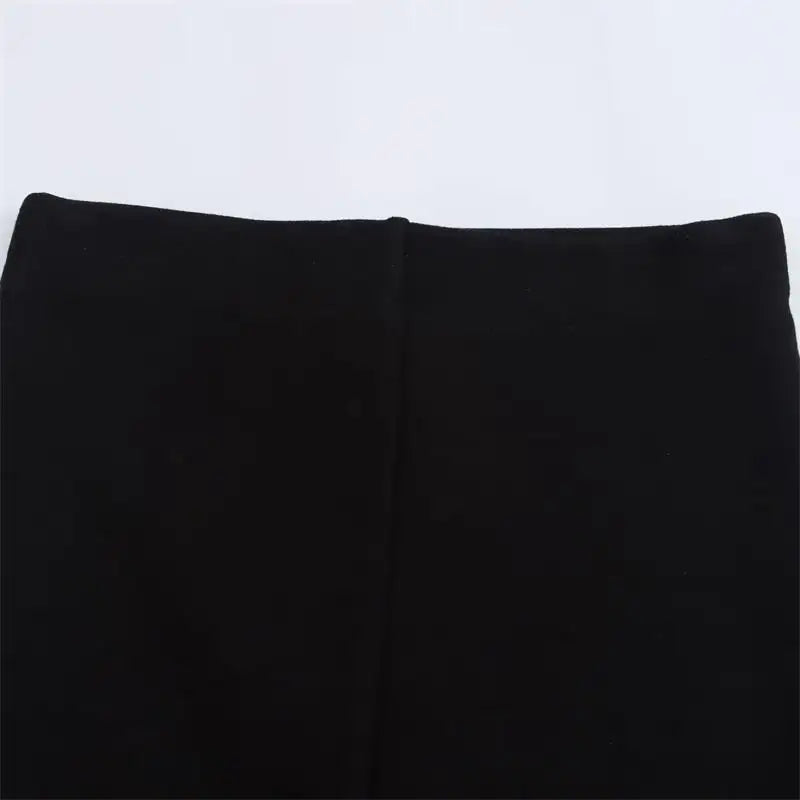 סט שני חלקים סרוג ווסט כפתורים וחצאית מקסי - פולינה