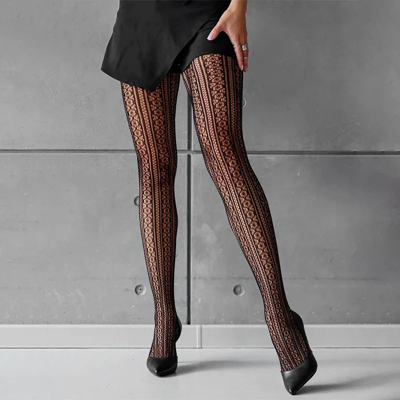 Tights in Various Designs: Lace / Mesh / Floral / Holes / Bows