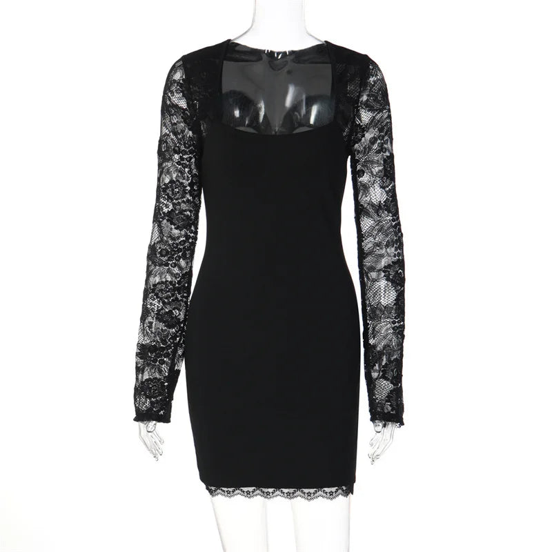 Lace mini dress - Ronli
