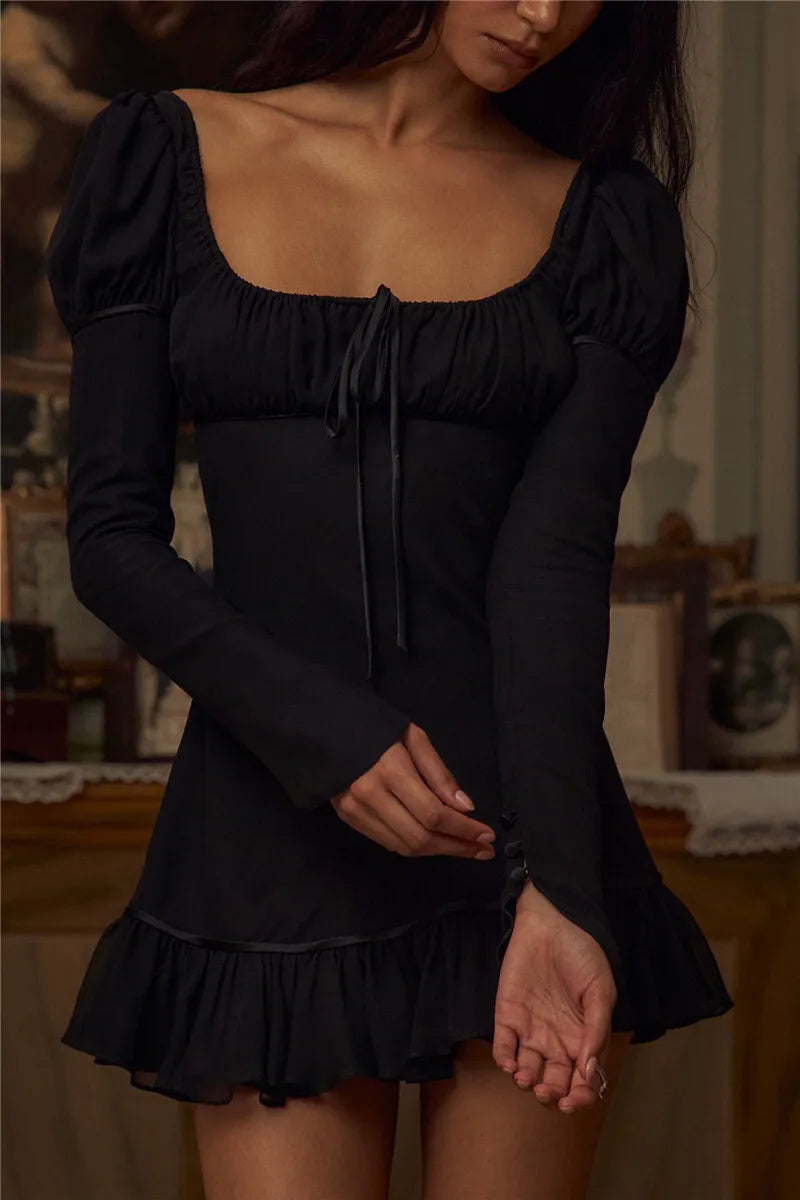 שמלת מיני בעיצוב בובתי - תגל