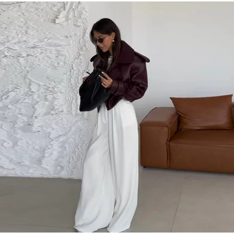 ג'קט עור קצר - מוריס