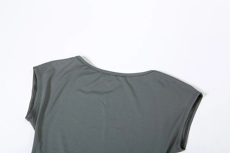 שמלת מקסי צמודה גב פתוח - Elia