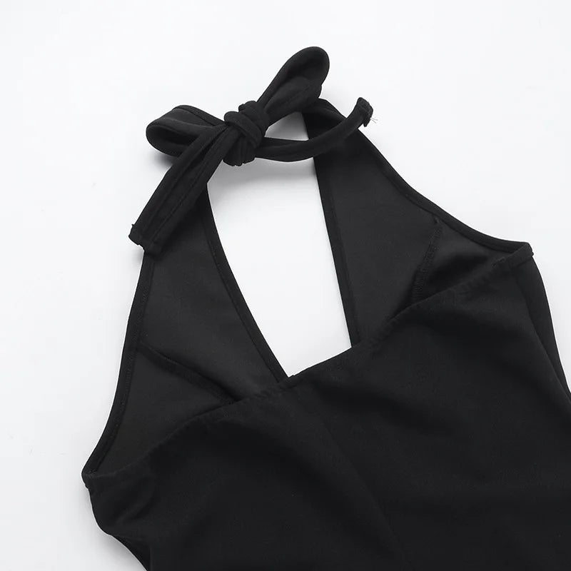 שמלת מקסי מלמלה גב פתוח - Rosalina