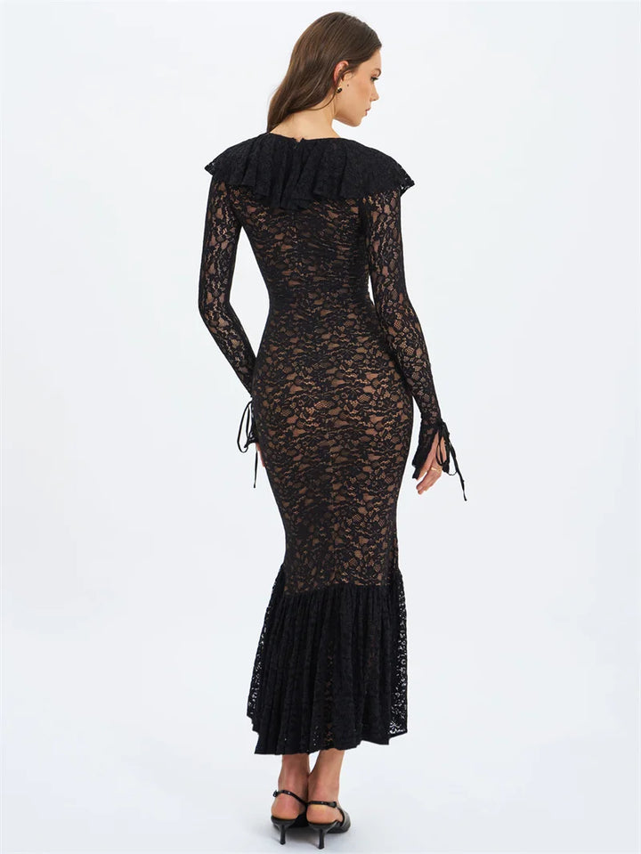Lace maxi dress - NONA