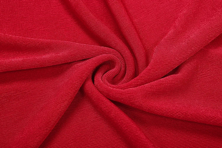 Open-back velvet maxi dress with pleats - Ciara