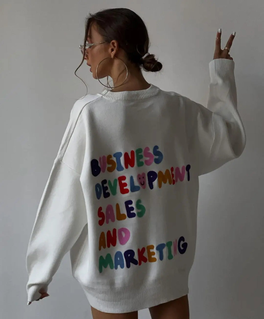 סריג אוברסייז כיתוב - ניני