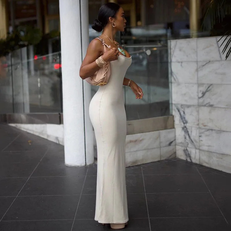 שמלת מקסי צמודה - אניטה