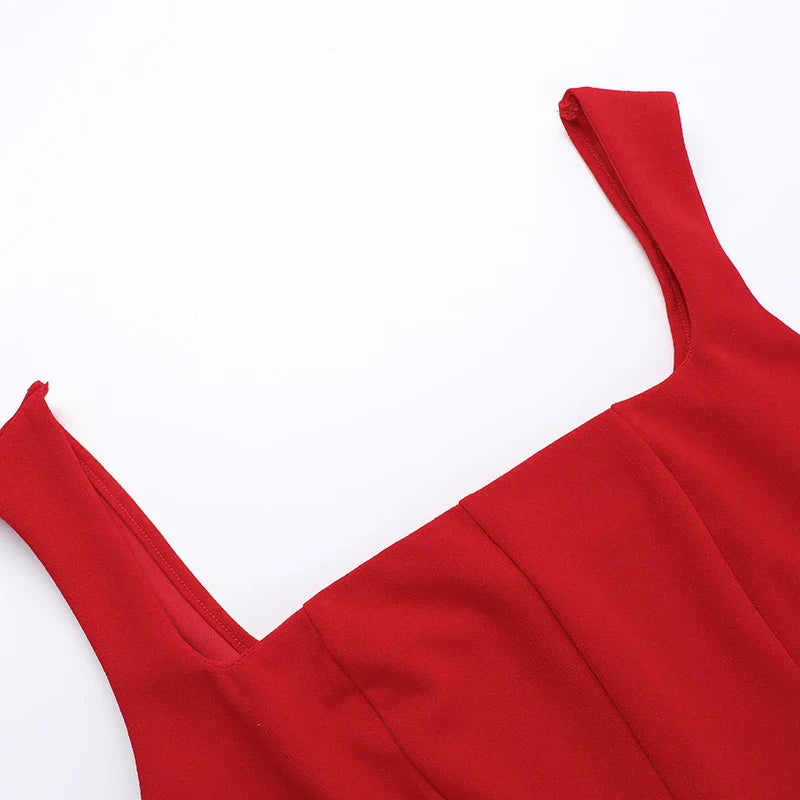 שמלת מיני גזרת A אלגנטית - נעה