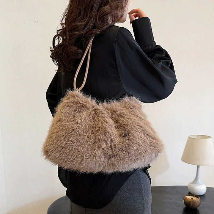 Fur design bag