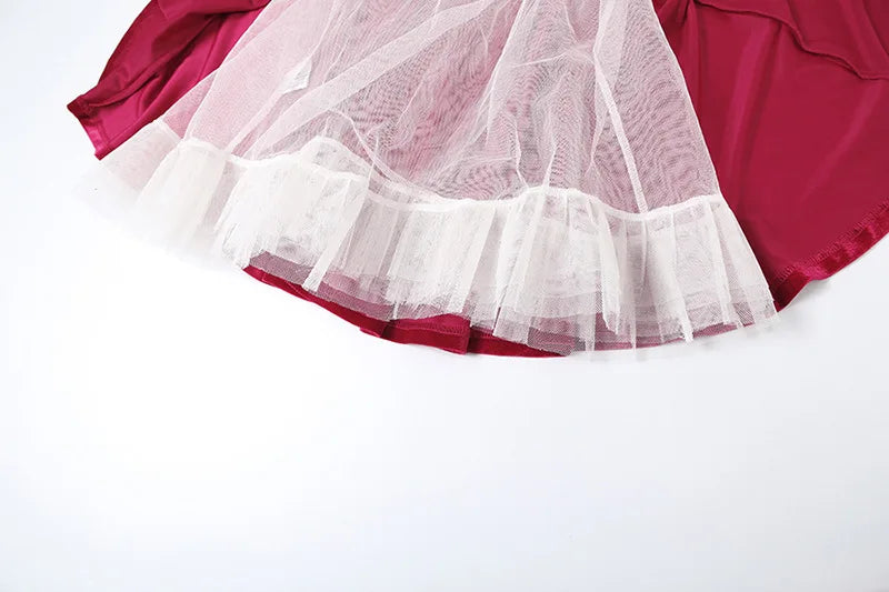 שמלת מיני קטיפה מלמלה בגזרת A - SOFIA