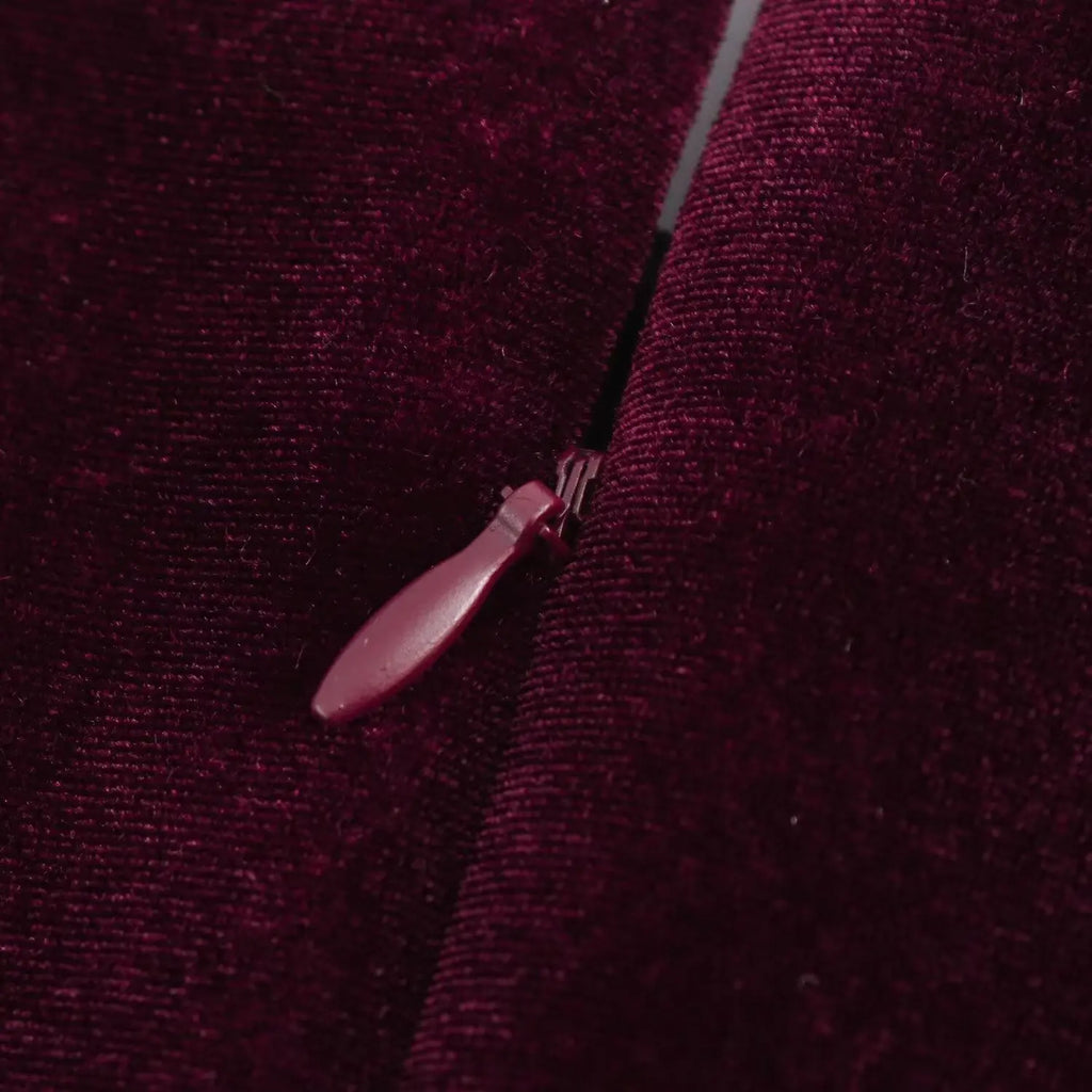 שמלת מיני קטיפה בגזרת A - Sydney