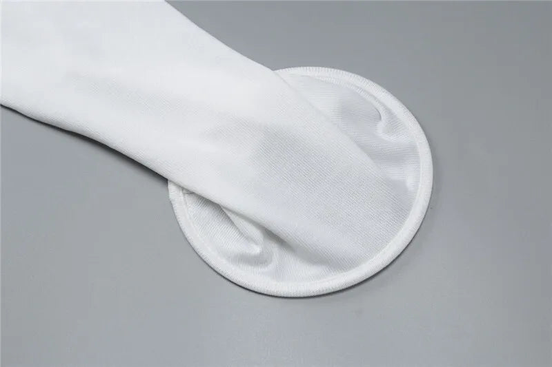 סט שני חלקים סרוג חולצה בסגירת כפתורים וחצאית מקסי - PARIS