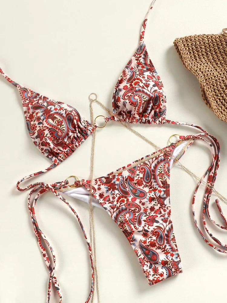 בגדי ים ביקיני במגוון דוגמאות קיציות - ננסי