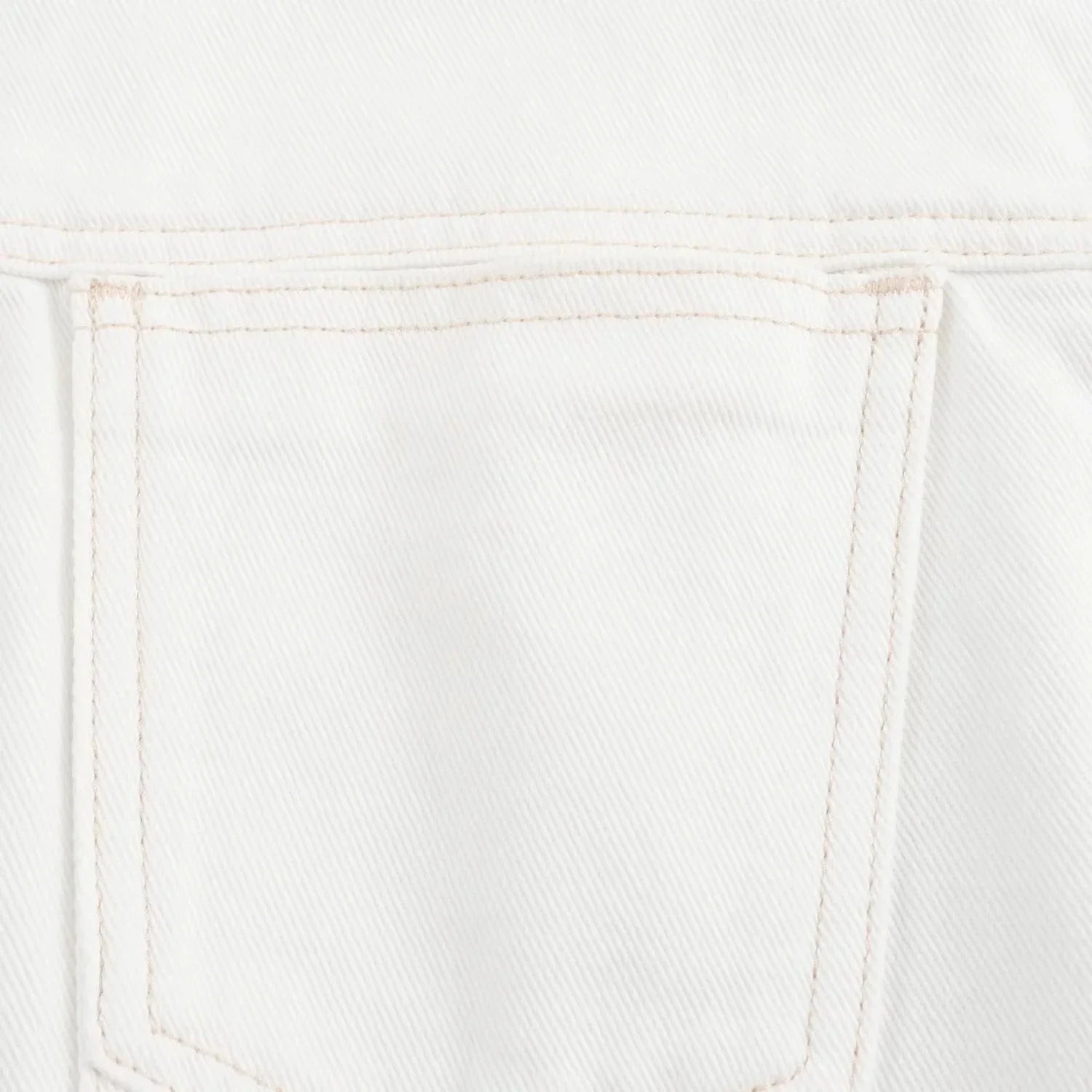 חליפת דנים שני חלקים לבנה מכנס חצאית ובלייזר מכופתר צווארון פולו  -  ג'נסיס