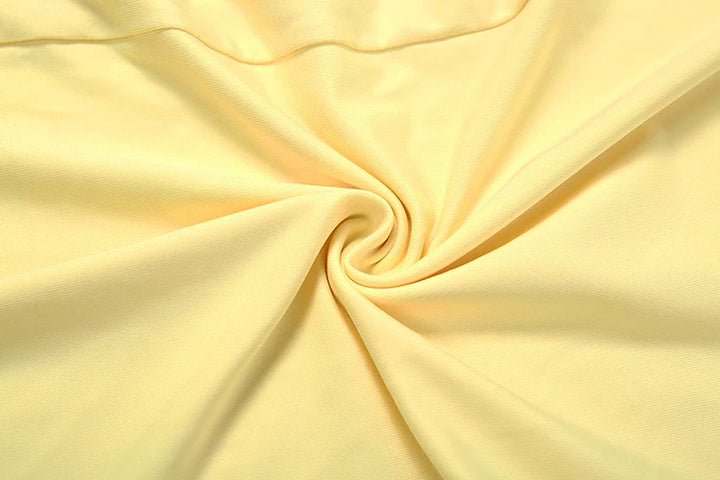 V-neck satin maxi dress with pleated design and open back - Shannon