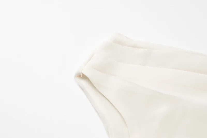 שמלת מיני אסימטרית חצאית שיפון - אורין