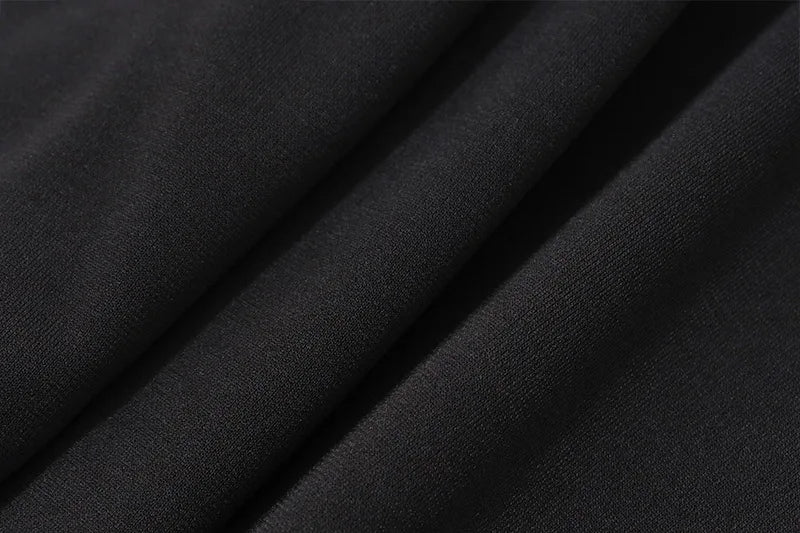 שמלת מיני בעיטור קטיפה כתפיים חשופות - אסטפניה