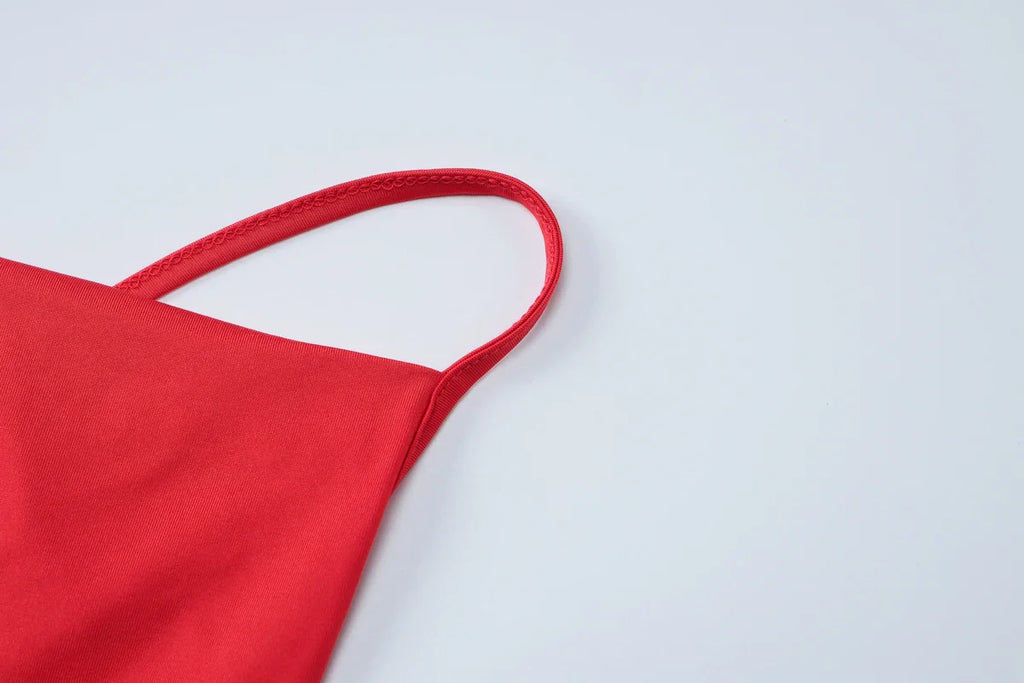 שמלת מקסי צמודה בעיטור אפליקציות פרחים גב פתוח - Mariana