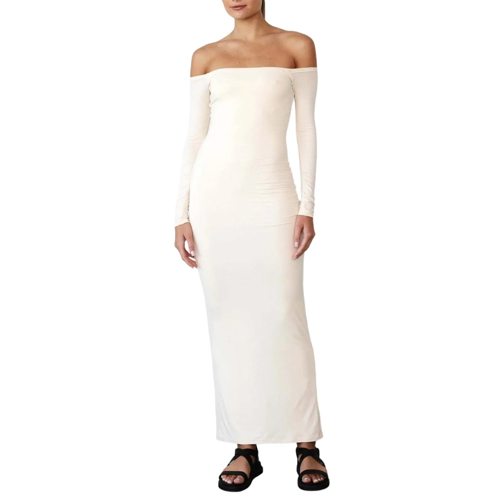 שמלת מקסי כתפיים חשופות - Sydney