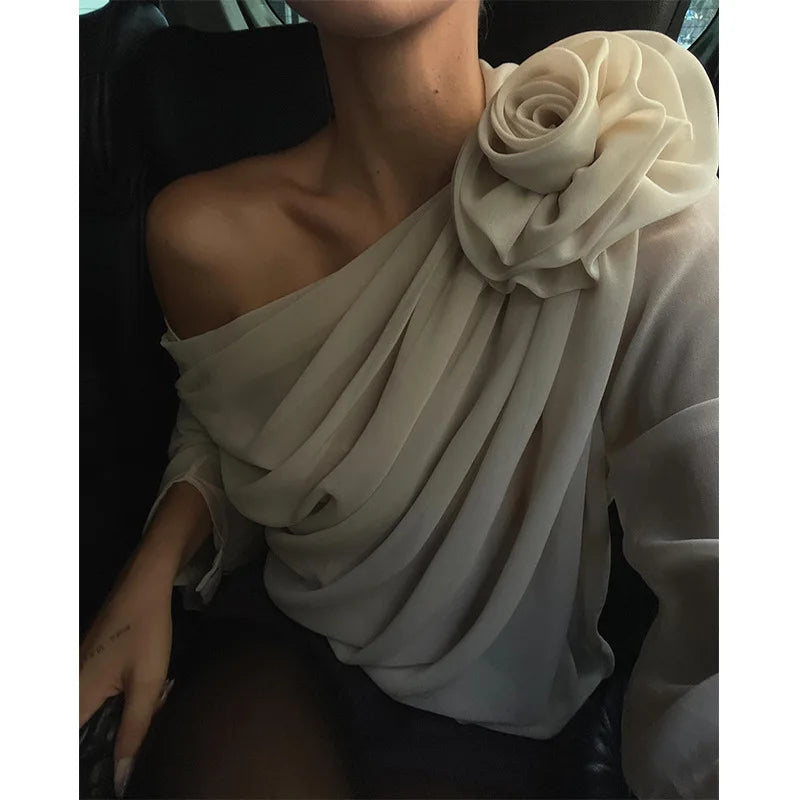 חולצת שיפון -אליזבט