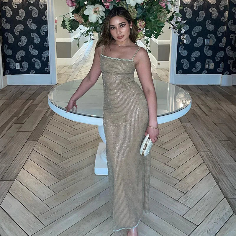 שמלת מקסי פייטים - מריסה