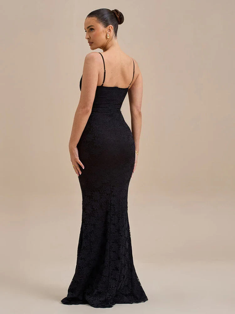 שמלת מקסי תחרה - מילאן