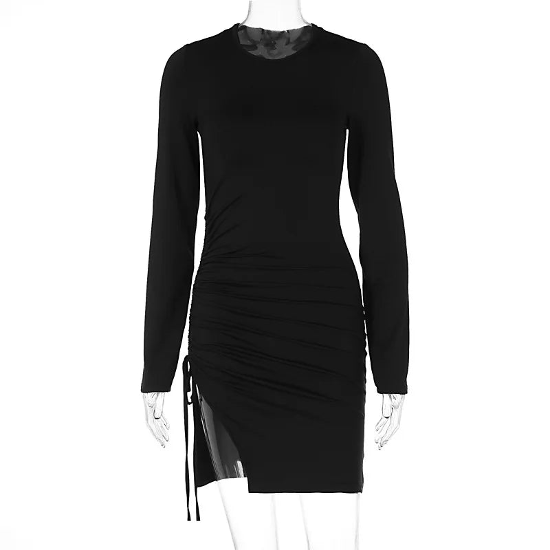 שמלת מיני מבריקה - שי