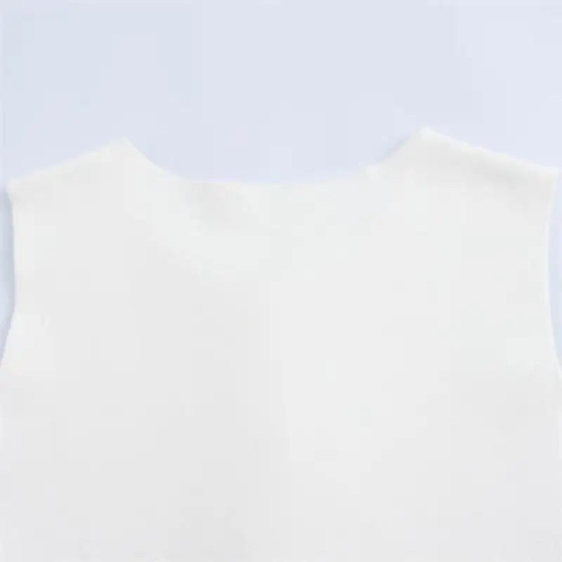 סט שני חלקים סרוג ווסט כפתורים וחצאית מקסי - פולינה