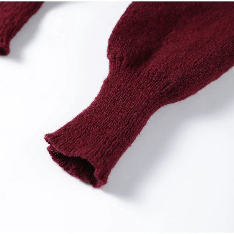 סט שני חלקים סרוג חולצת אובר סייז וחצאית מיני - יעלה