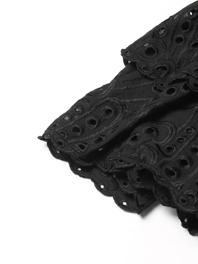 שמלת מיני סטרפלס כיווצים מלמלה - דיאן