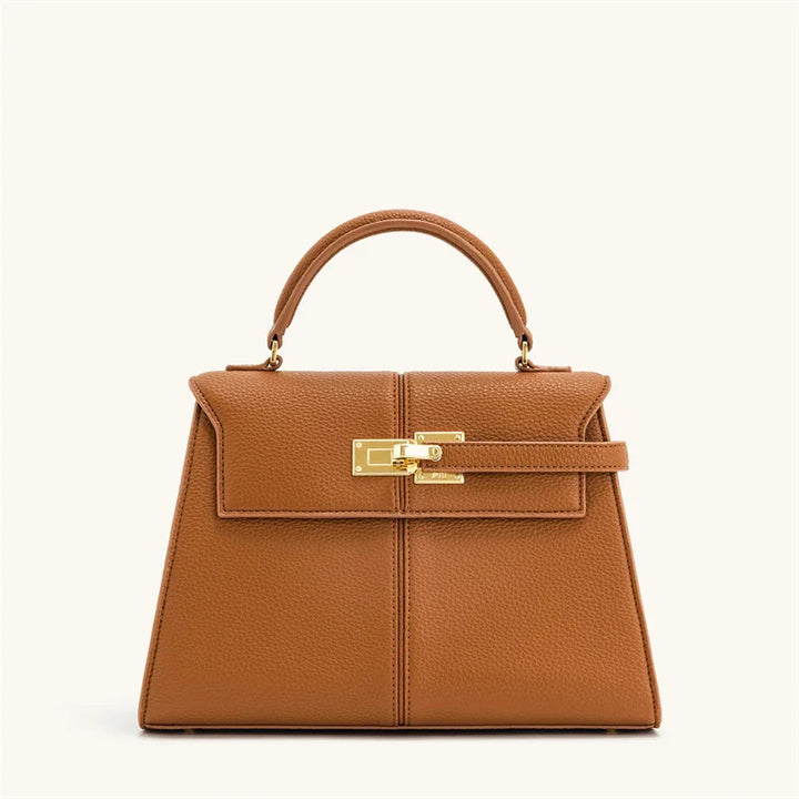 Leather bag with luxury design