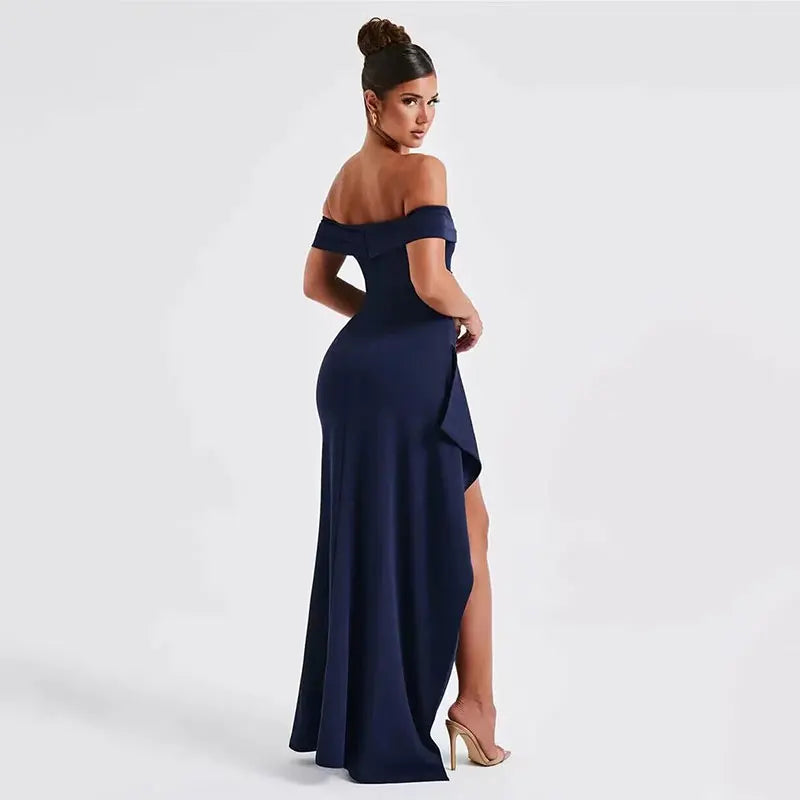 שמלת מקסי כתפיים חשופות - ג'ודי