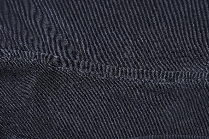 שמלת מקסי זמש סרוגה בעיצוב צווארון נופל גב פתוח בעיטור קשירה - מיכאלה