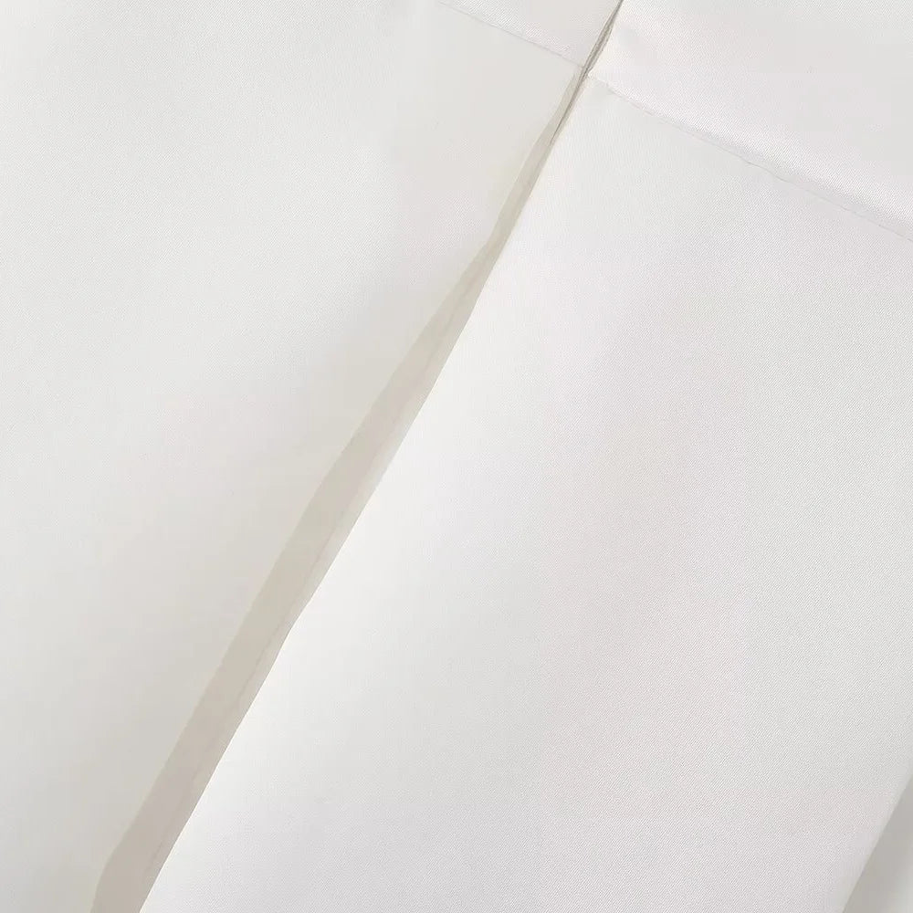 שמלת מיני סטרפלס בגזרת A - איירס