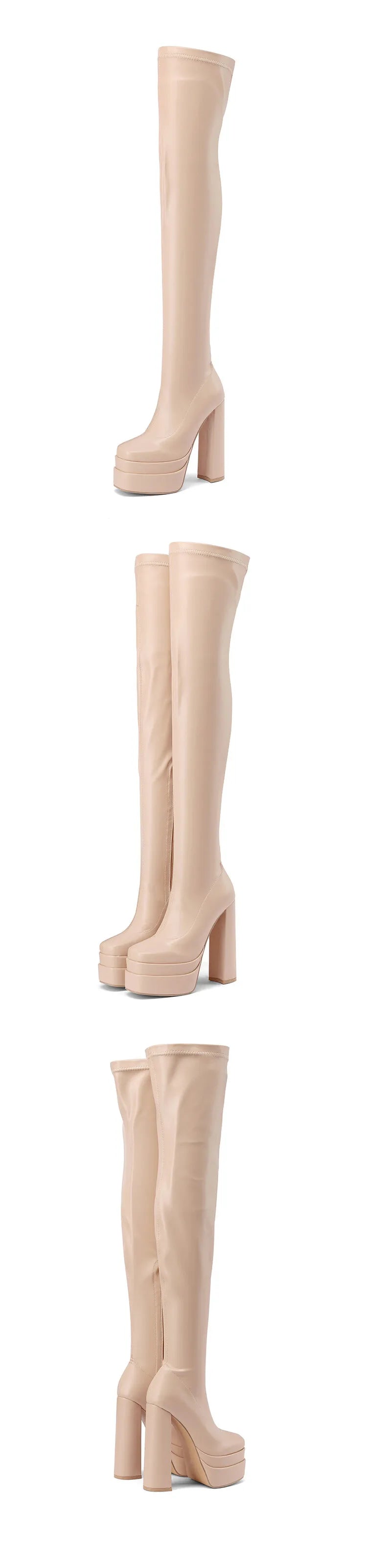 מגפי עקב גבוהים - סינדי