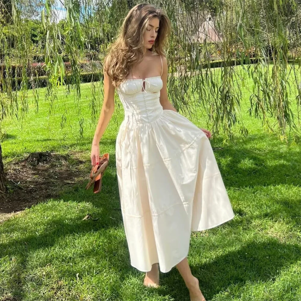 שמלת מידי סטייל כפרי - מרי לי