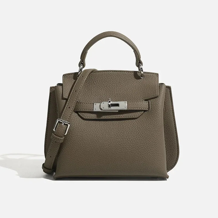 Leather bag with Kelly design