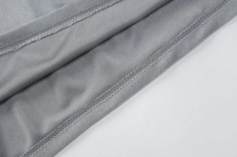 שמלת מקסי סאטן צווארון נופל גב פתוח - HOTIE