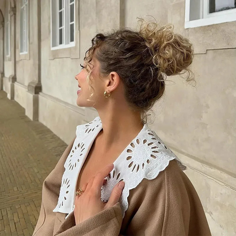 ג'קט צמר קצר סגירת כפתורים - לילי