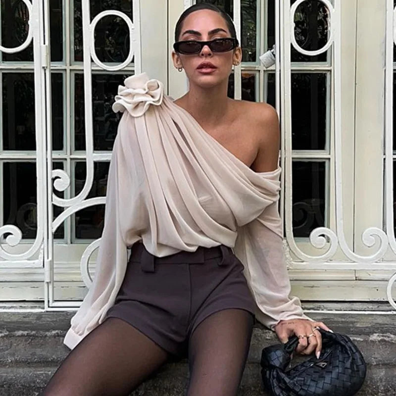 חולצת שיפון -אליזבט