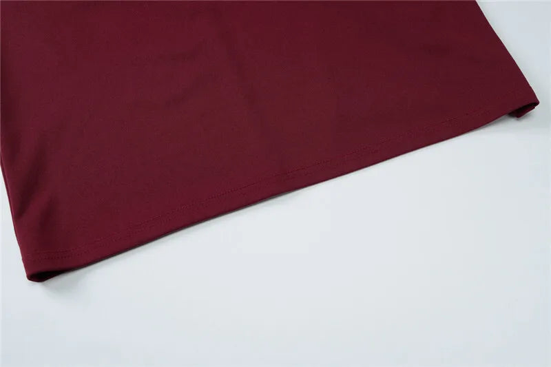 שמלת מקסי סטרפלס בעיטור כפפות וצעיף שיפון - אנאבל